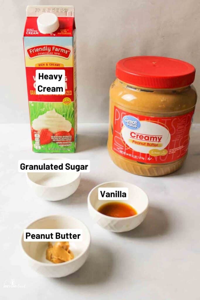 Peanut Butter Mason Jar Ice Cream BeeyondCereal
