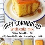 Jiffy Cornbread With Cake Mix promotional pic