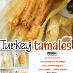 promotional graphic for turkey tamales