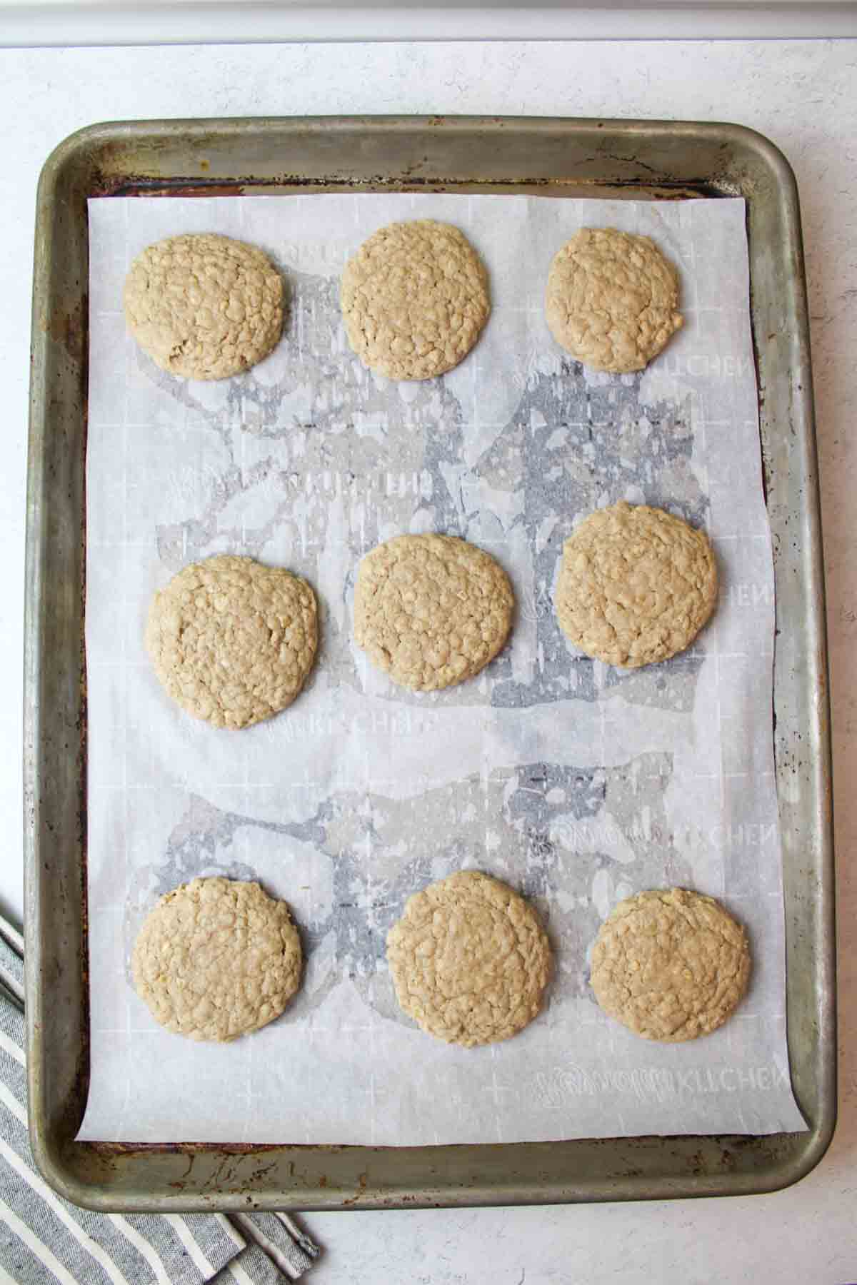 baked oatmeal cake mix cookies.