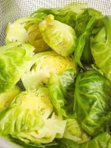 Instant Pot Brussel Sprouts.