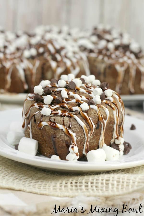 Hot Chocolate Cinnamon Rolls by Maria’s Mixing Bowl