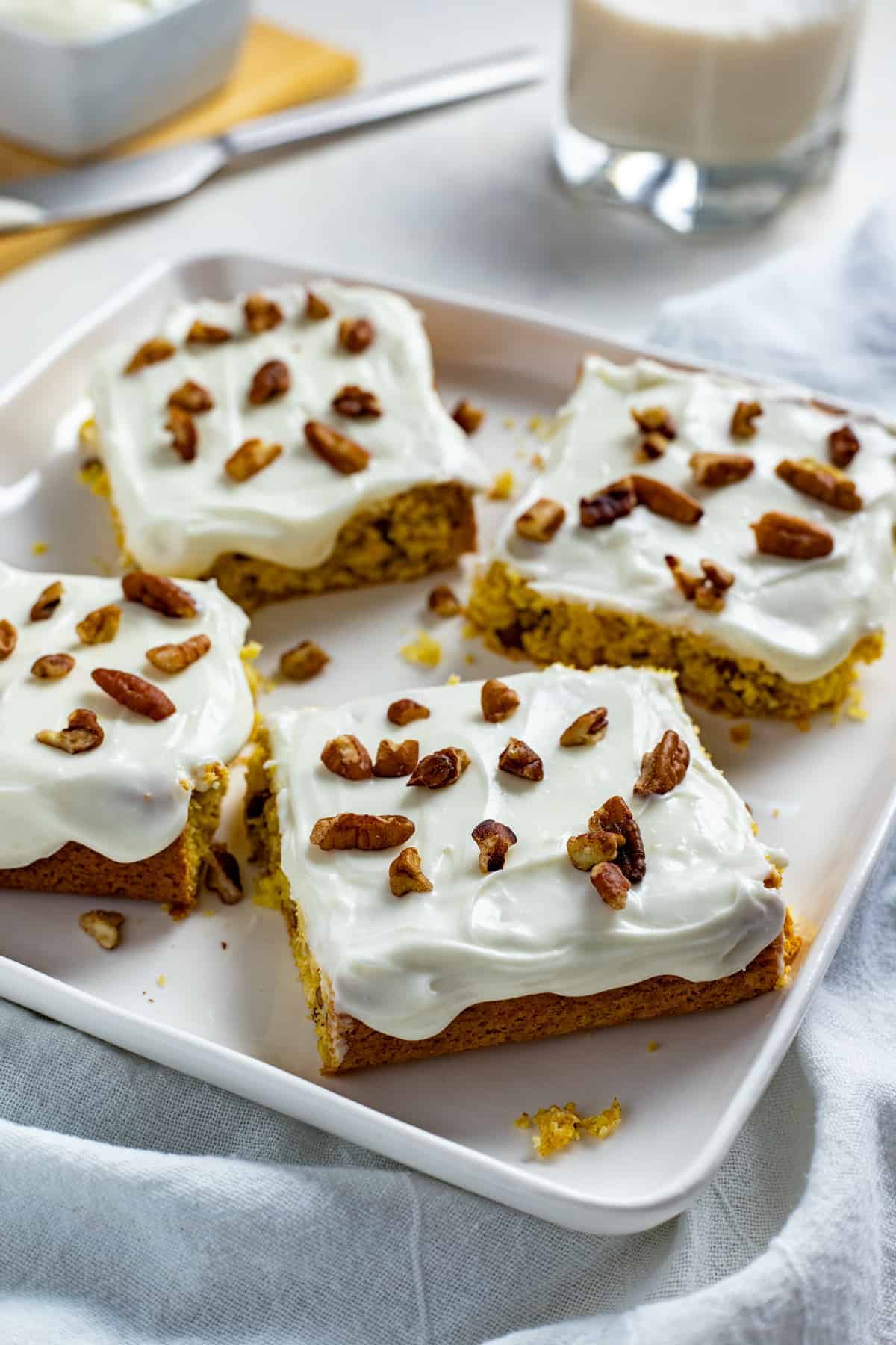 Italian Cream Cake Cookie Bars by My Serenity Kitchen