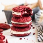 Red Velvet Cake Mix Cookies by Lemons and Zest