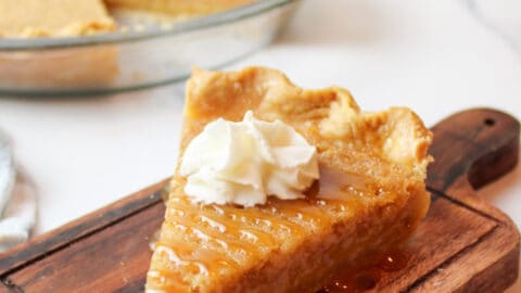 Applesauce Custard Pie