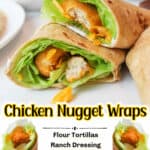 promotional image for Chicken Nugget Wraps