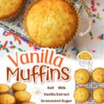promotional graphic for Vanilla Muffins
