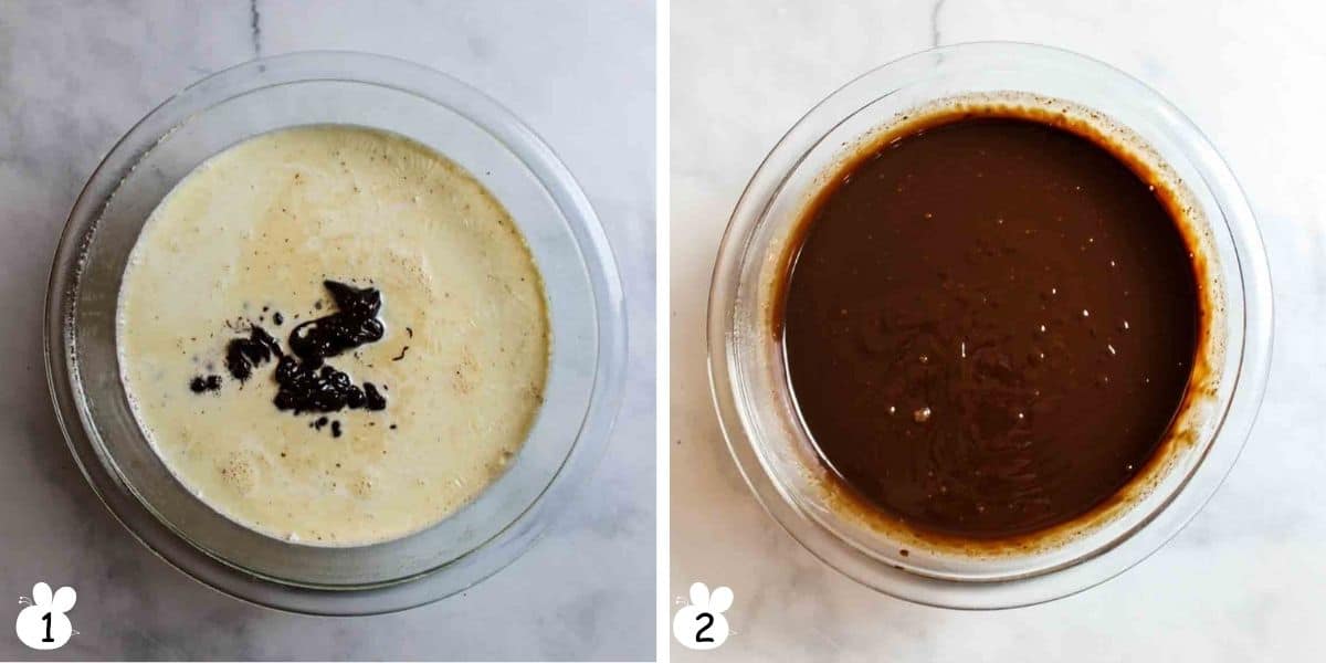 prepare ganache.