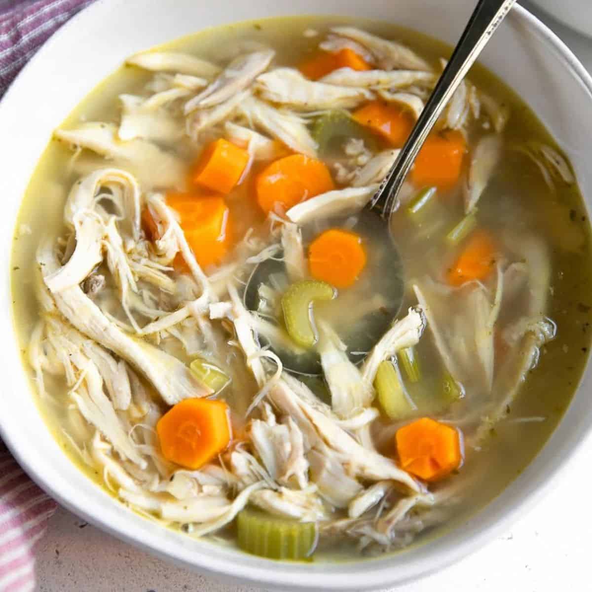 the best chicken soup by theforkedspoon.