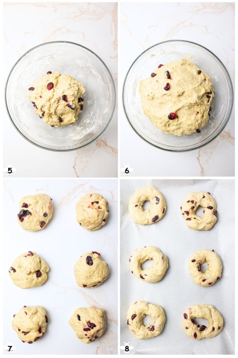 Cranberry Orange Bagels - BeeyondCereal