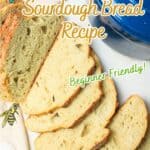 promotional graphic for sourdough bread.